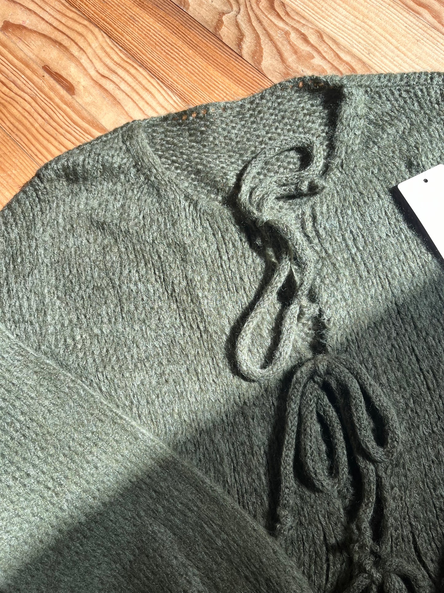Pull à nœuds NY kaki